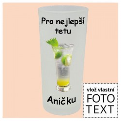 Sklenice matná 200 ml , s...