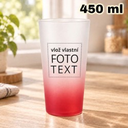 Sklenice matná 450ml...