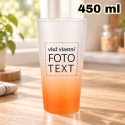 Sklenice matná 450ml...