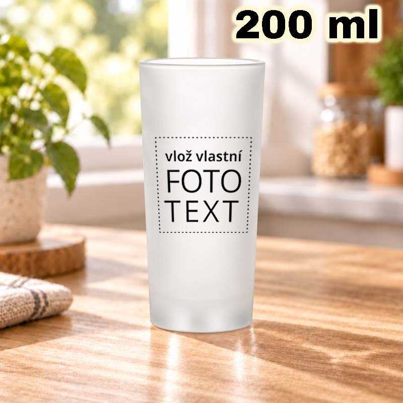 Sklenice matná 200 ml