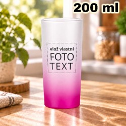 Sklenice matná 200 ml...