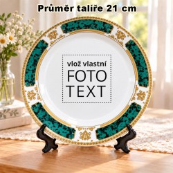 Talíř s vlastním potiskem...