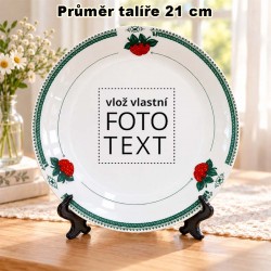 Talíř s vlastním potiskem...