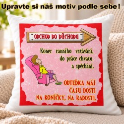Polštář k odchodu do...
