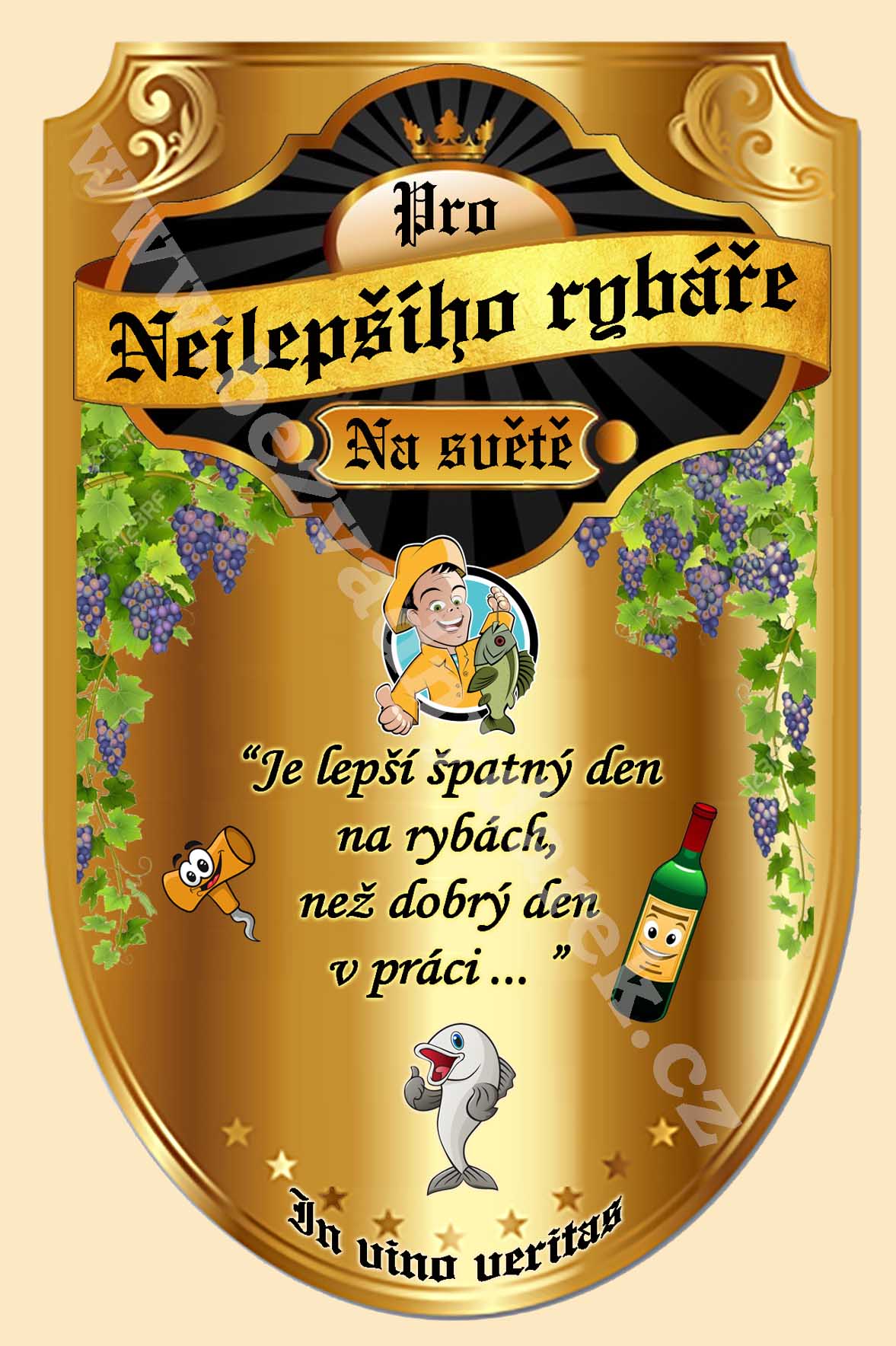 Ukázka originální etikety 1