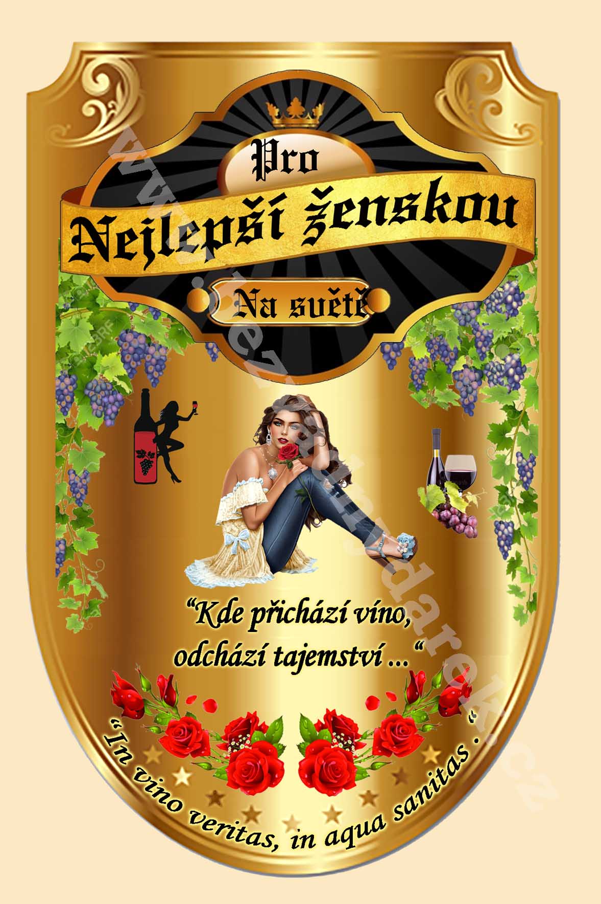 Ukázka originální etikety 1
